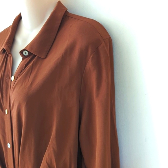 L*SPACE Aura Mini Shirt Dress M - Picture 10 of 16